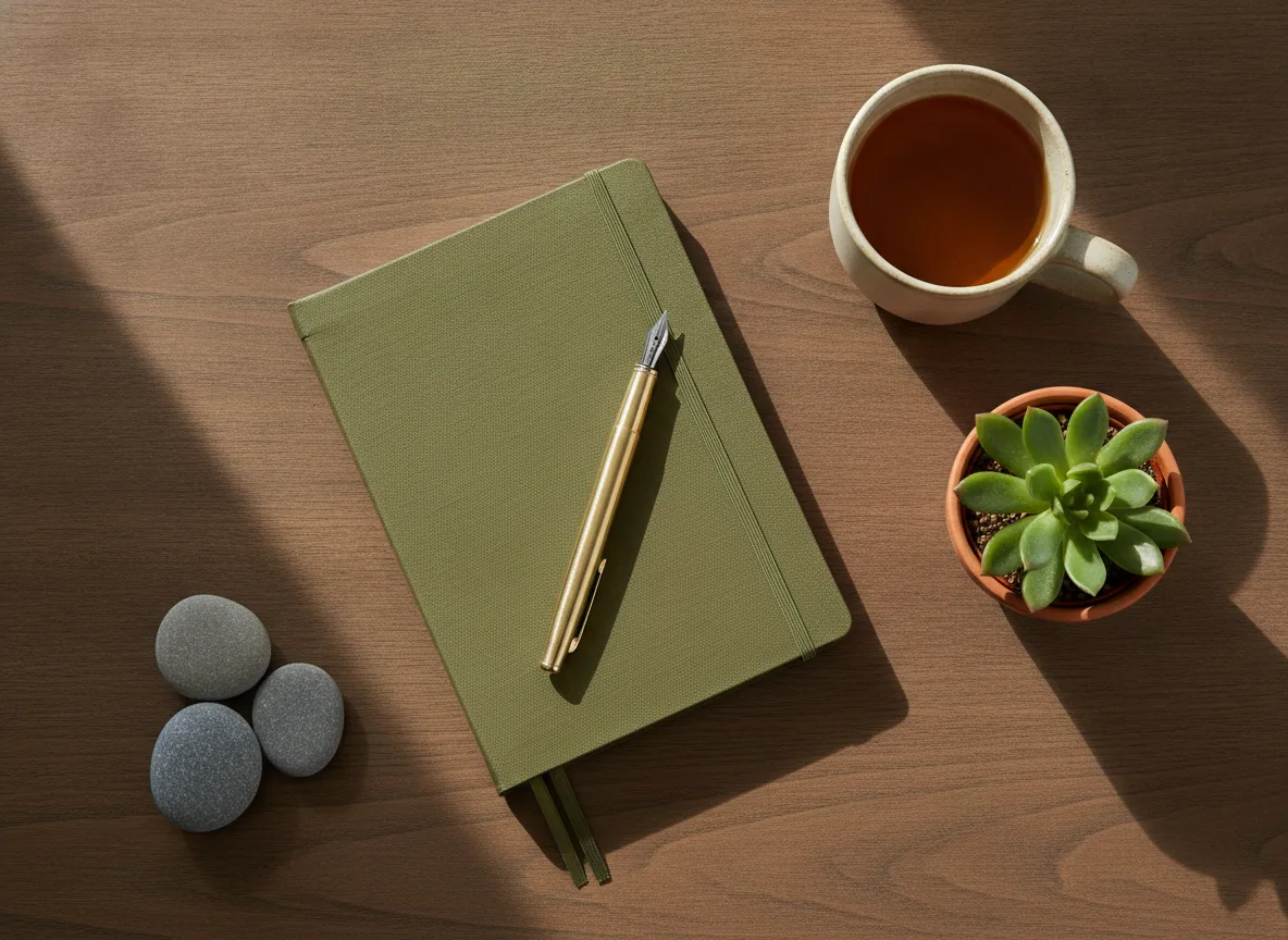 Organised desk representing balanced SEO and paid ads budget planning