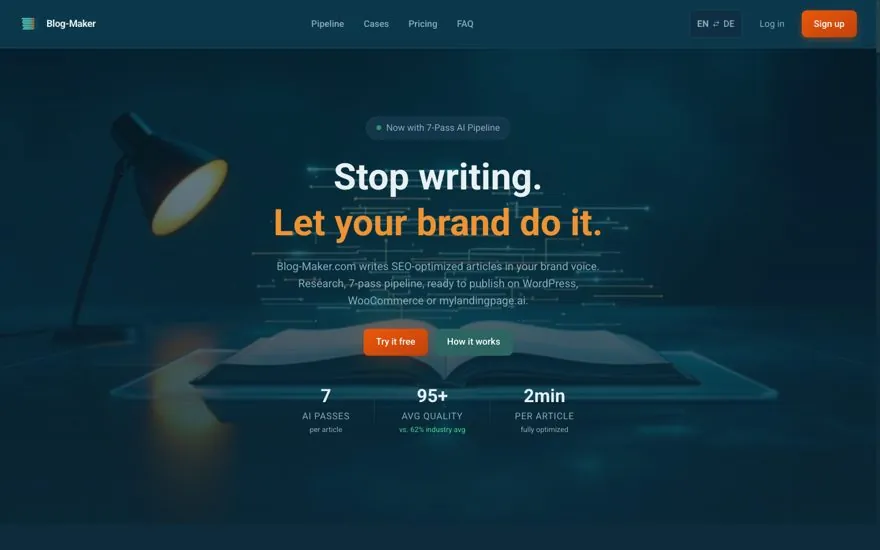 Blog-Maker SEO blog engine