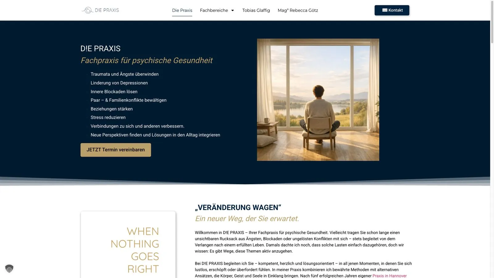 Die Praxis website for occupational therapy