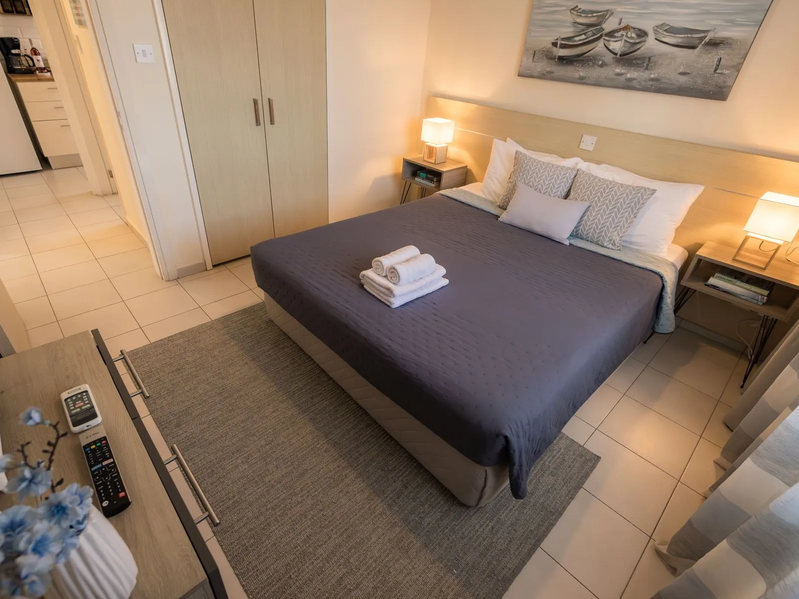 Bedroom of the apartment