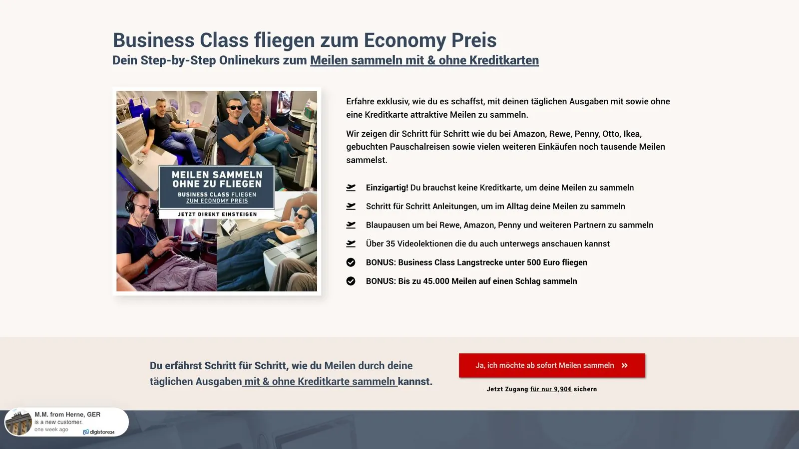 Miles4you online course on collecting airline miles
