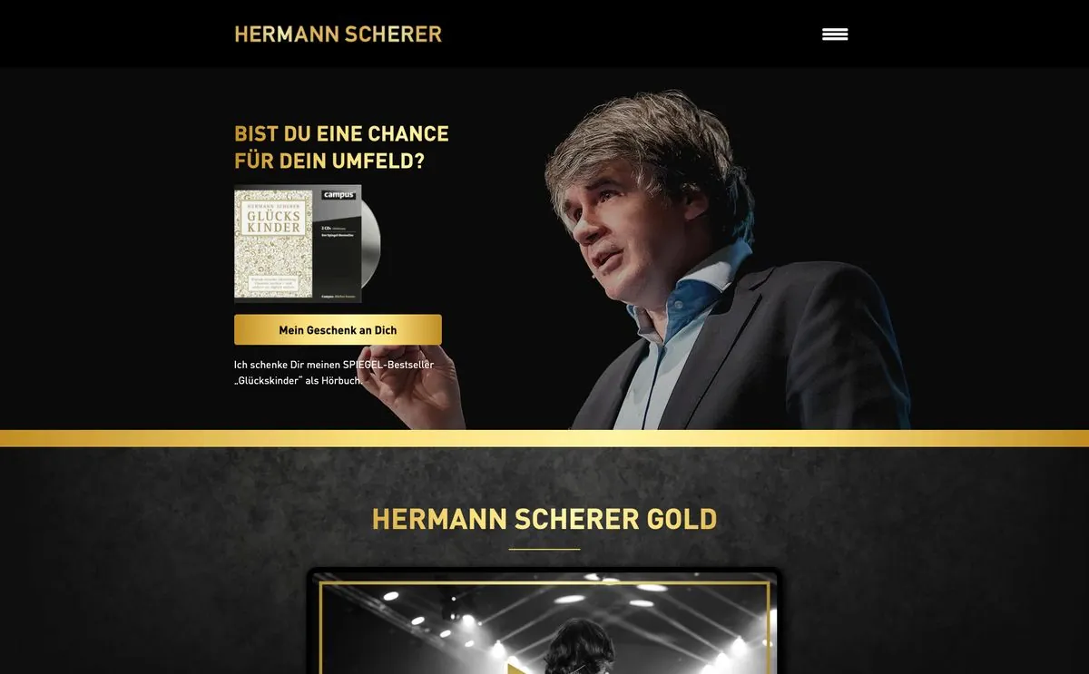 Hermann Scherer website