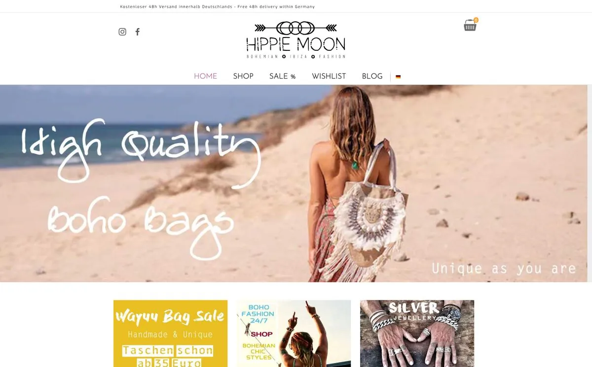 Hippie Moon Ibiza fashion online shop