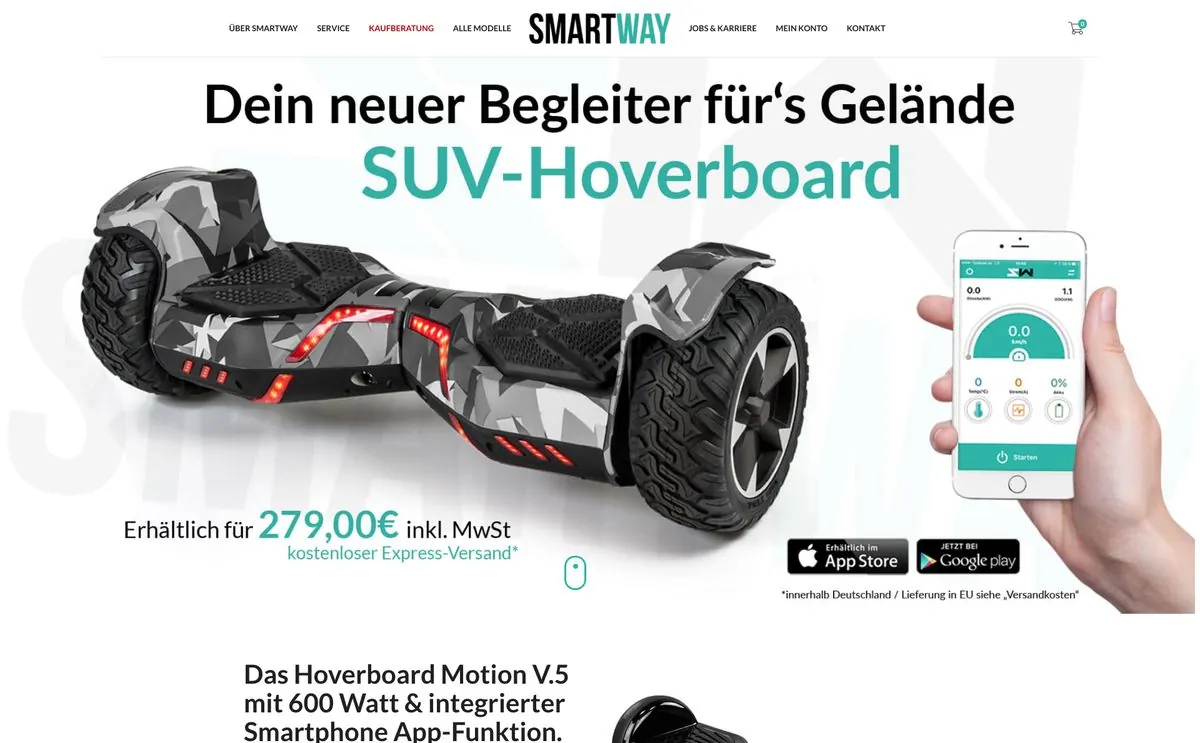 Smartway hoverboard online shop